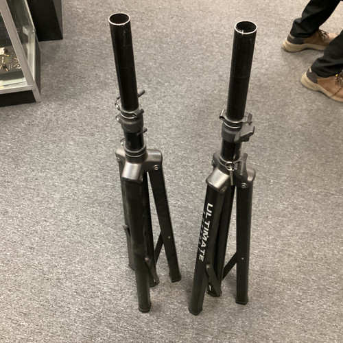 Vist Large View of Product Image Which is Used Ultimate Support TS-70B SPEAKER STAND PAIR Speaker Stand