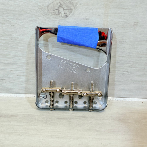 Vist Large View of Product Image Which is Used Fender TELE ASHTRAY 3-PIECE BRIDGE Guitar Accessory