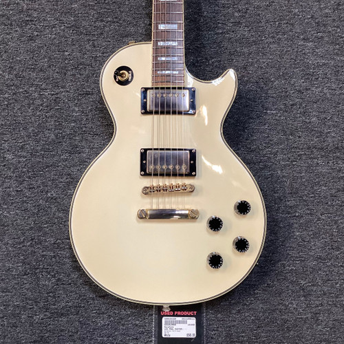 Vist Large View of Product Image Which is Used Epiphone LES PAUL CUSTOM LP Type Electric Guitar White 6-String