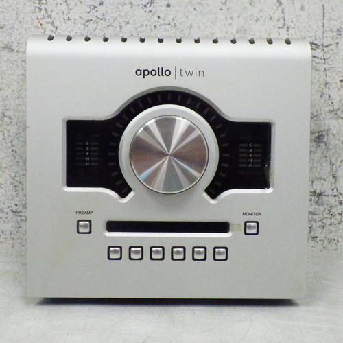 Vist Large View of Product Image Which is Used Universal Audio Apollo Twin Duo Core Thunderbolt Computer Interface 2 A/D Recording Inputs
