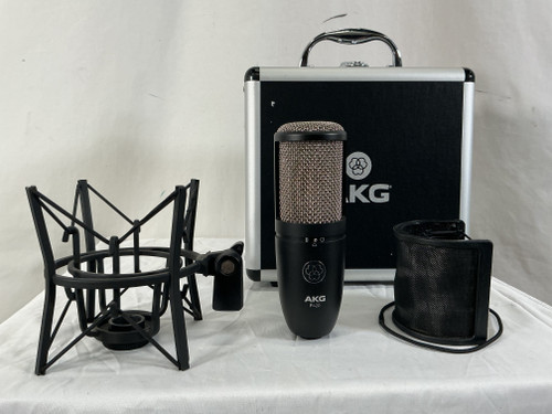Vist Large View of Product Image Which is Used Akg P420 + CASE + MOUNT Condenser Microphone