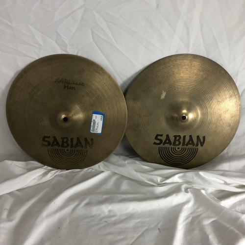 Vist Large View of Product Image Which is Used Sabian AA REGULAR HATS Hi Hat Cymbals 14"