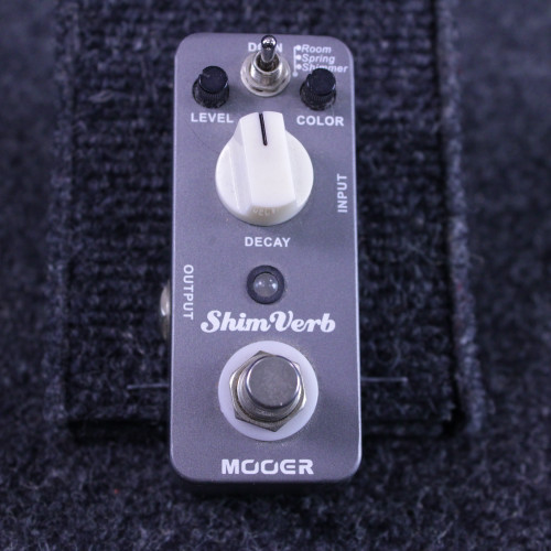 Vist Large View of Product Image Which is Used Mooer SHIMVERB REVERB PEDAL Reverb Pedal