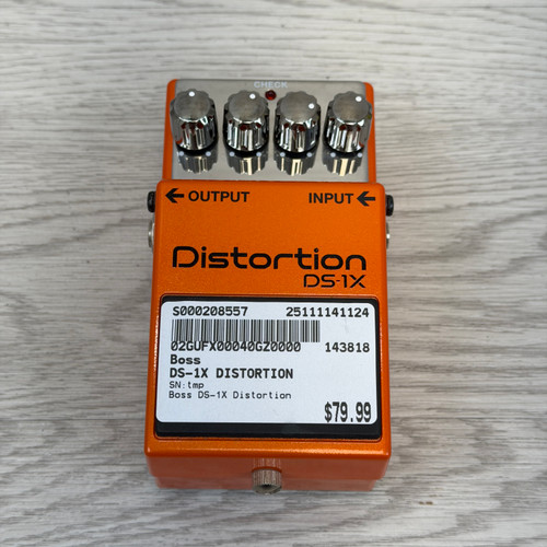Vist Large View of Product Image Which is Used Boss DS-1X DISTORTION Distortion Pedal