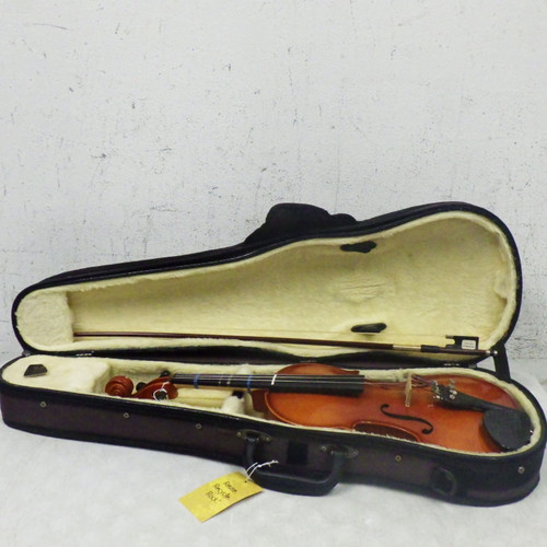Vist Large View of Product Image Which is Used Schroetter 3/4 Violin with Case Violin 3/4 Size