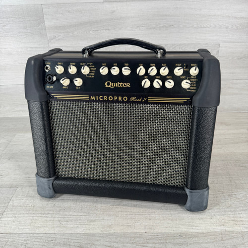 Vist Large View of Product Image Which is Used Quilter Labs MicroPro Mach 2 - 1 x 8-inch 200-watt Guitar Combo Amplifier