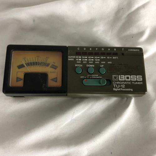 Vist Large View of Product Image Which is Used Boss TU-12 Instrument Tuner or Metronome