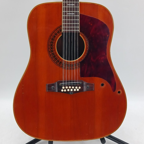 Vist Large View of Product Image Which is Used Vox 12 STRING Vintage Laminate Top Acoustic Guitar Amber
