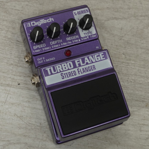 Vist Large View of Product Image Which is Used Digitech Turbo Flange Flanger Pedal