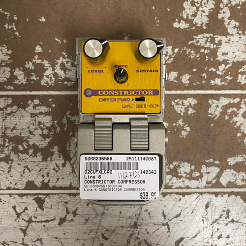 Vist Large View of Product Image Which is Used - Line 6 CONSTRICTOR Compressor Pedal