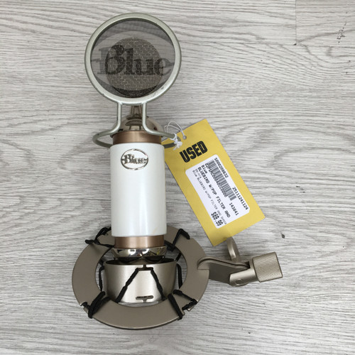 Vist Large View of Product Image Which is Used Blue BLUEBIRD W/POP FILTER AND SHOCKMOUNT Condenser Microphone