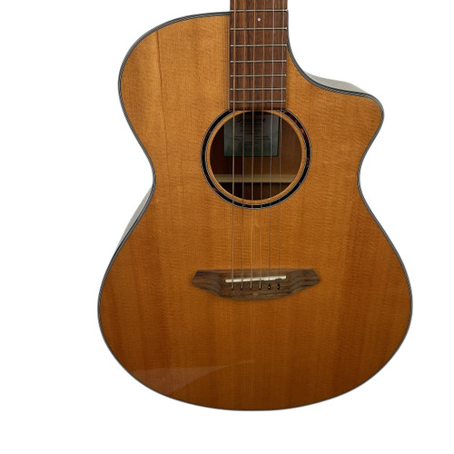 Vist Large View of Product Image Which is Used Breedlove DISCOVERY S CONCERT CE Solid Top Acoustic Guitar Wood