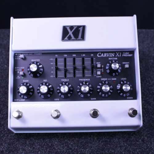 Vist Large View of Product Image Which is Used Carvin X1 TUBE PREAMP Guitar Effects Pedal