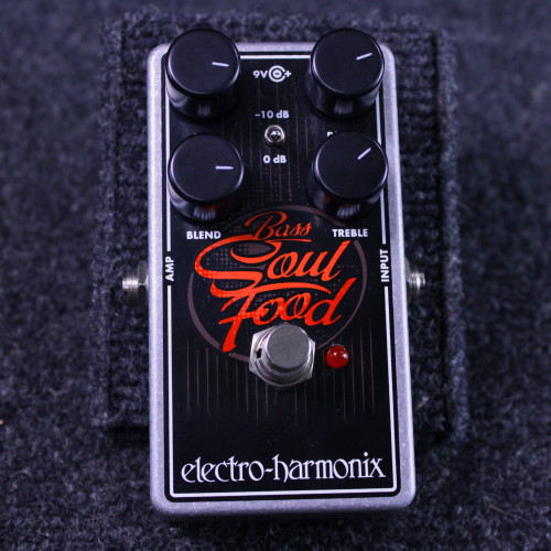 Vist Large View of Product Image Which is Used Electro Harmonix (E/H) BASS SOUL FOOD OVERDRIVE Overdrive Pedal