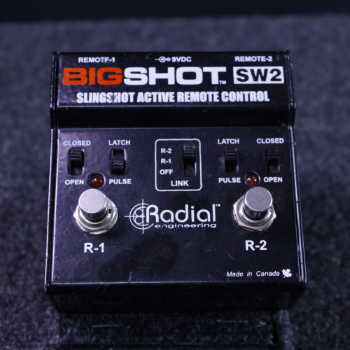 Vist Large View of Product Image Which is Used Radial BIG SHOT SW2 Switch Pedal
