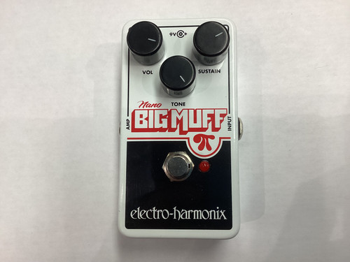 Vist Large View of Product Image Which is Used Electro Harmonix (E/H) NANO BIG MUFF Fuzz Pedal