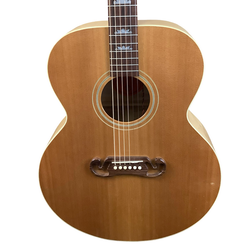 Vist Large View of Product Image Which is Used Gibson J-100 XTRA W/PICKUP OHSC Solid Top Acoustic Guitar Natural