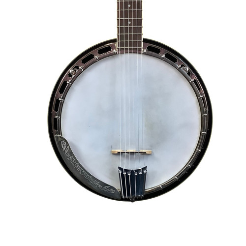 Vist Large View of Product Image Which is Used Morgan Monroe ROCKY TOP 6 STRING BANJO GUITAR Banjo