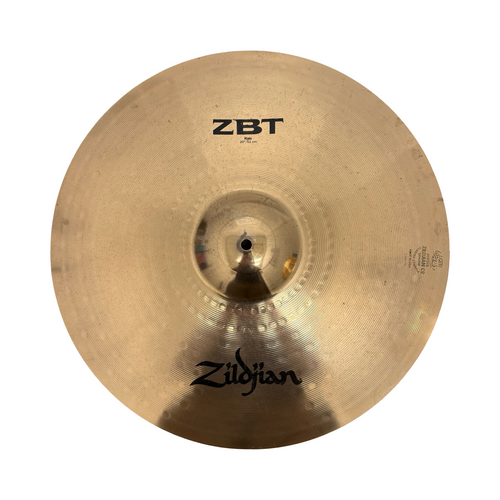 Vist Large View of Product Image Which is Used Zildjian 20-INCH ZBT RIDE Ride Cymbal 20"