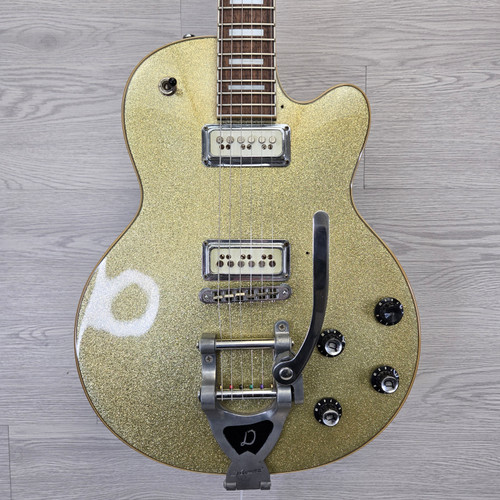 Vist Large View of Product Image Which is Used De Armond M-75T ELECTRIC GUITAR LP Type Electric Guitar Goldtop 6-String