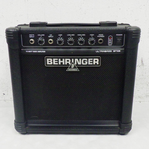 Vist Large View of Product Image Which is Used Behringer Behringer Ultrabass Bt108 1 x 10 Bass Combo Amplifier 1 x 10