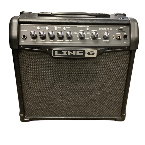 Vist Large View of Product Image Which is Used Line 6 SPIDER IV 15 Solid State Guitar Amp 1 x 8