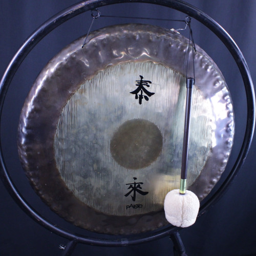 Vist Large View of Product Image Which is Used Paiste SYMPHONIC GONG 24 INCH - 1980S Vintage Cymbal