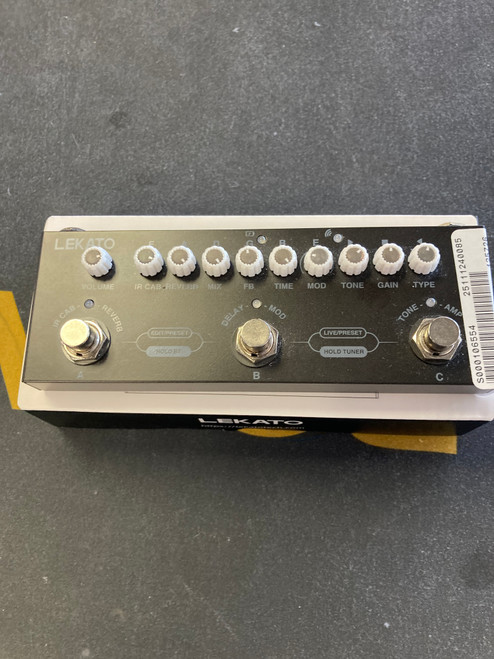 Vist Large View of Product Image Which is Used LEKATO CUBE BABY MULTI Multi-FX Pedal