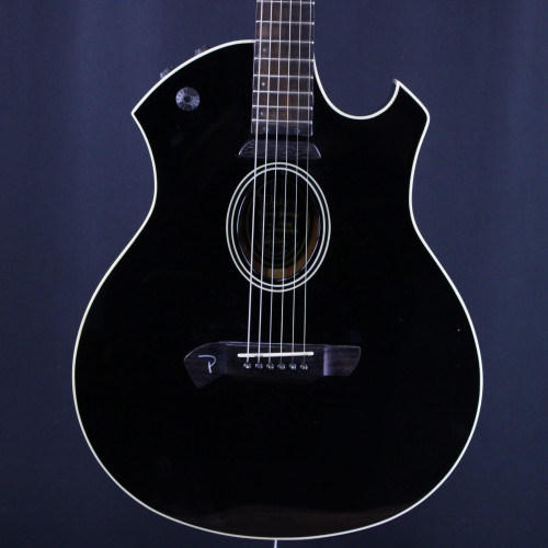 Vist Large View of Product Image Which is Used Parker P6EB ACOUSTIC ELECTRIC Solid Top Acoustic Guitar Black
