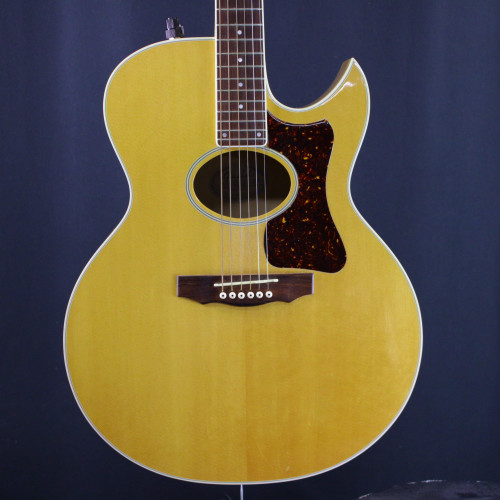 Vist Large View of Product Image Which is Used Guild F45-CE 1989 Vintage Solid Top Acoustic Guitar Natural