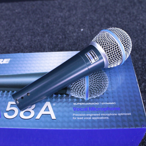 Vist Large View of Product Image Which is Used Shure BETA 58A MICROPHONE Dynamic Microphone