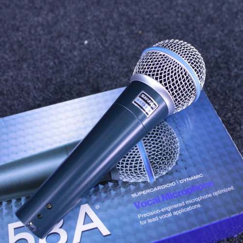 Vist Large View of Product Image Which is Used Shure BETA 58A MICROPHONE Dynamic Microphone