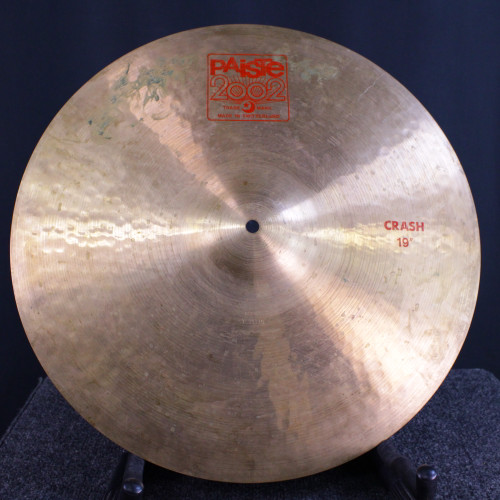 Vist Large View of Product Image Which is Used Paiste 19 2002 CRASH CYMBAL Crash Cymbal 19"