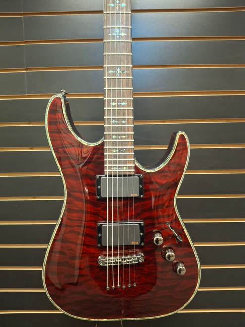 Vist Large View of Product Image Which is Used Schecter HELLRAISER DIAMOND Electric Guitar Red 6-String