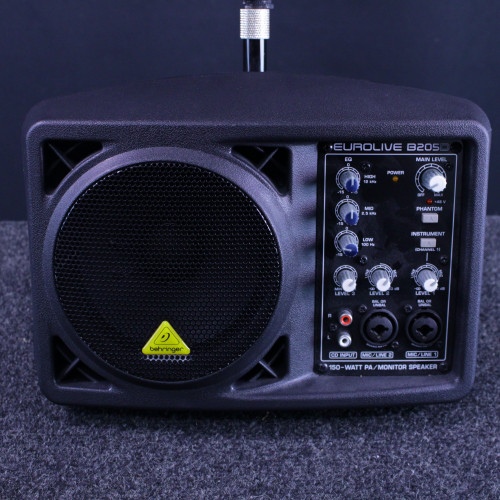 Vist Large View of Product Image Which is Used Behringer EUROLIVE B205D POWERED SPEAKER SINGLE Portable PA System Speaker
