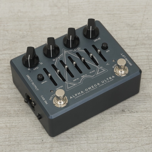 Vist Large View of Product Image Which is Used Darkglass Electronics Alpha Omega Ultra V2 Bass Pre-amp Pedal