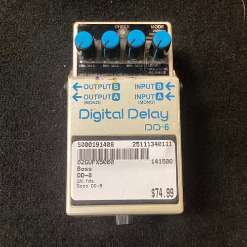 Vist Large View of Product Image Which is Used Boss DD-8 Delay Pedal