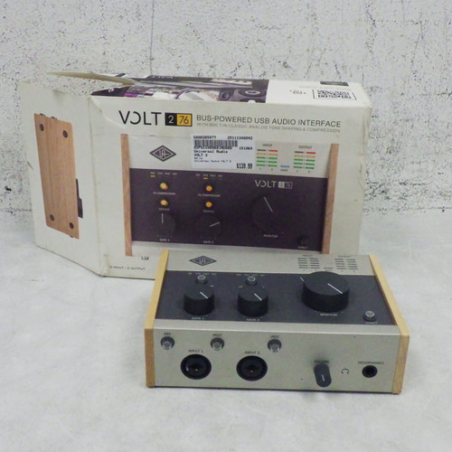 Vist Large View of Product Image Which is Used Universal Audio VOLT 2 Computer Interface 1 A/D Recording Inputs