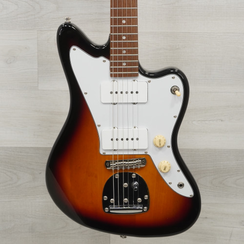 Vist Large View of Product Image Which is Used Xaviere Pro-jt100 Offset Double Cutaway Electric Guitar Sunburst