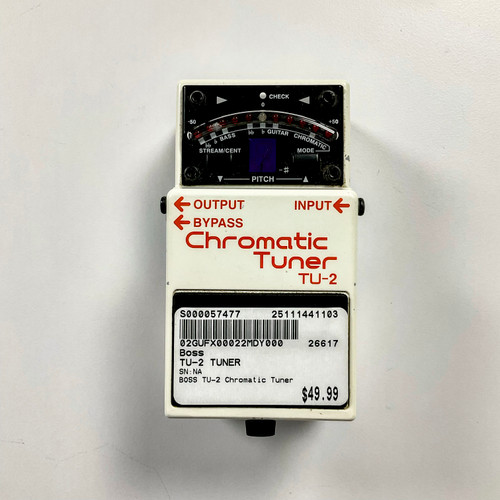 Vist Large View of Product Image Which is Used Boss TU-2 Chromatic Tuner Pedal