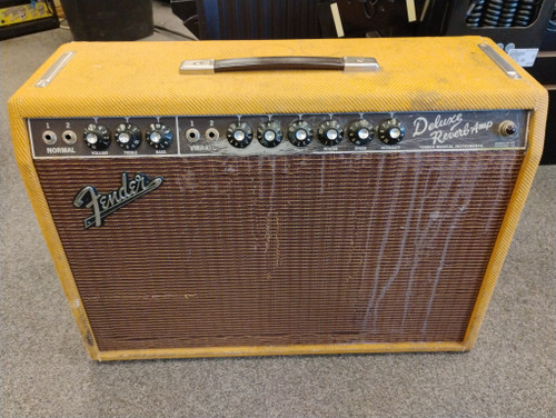 Vist Large View of Product Image Which is Used Fender DELUXE REVERB LIMITED EDITION Tube Guitar Amp 2 x 12