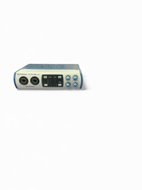 Vist Large View of Product Image Which is Used Presonus STUDIO 26 INTERFACE Computer Interface 2 A/D Recording Inputs