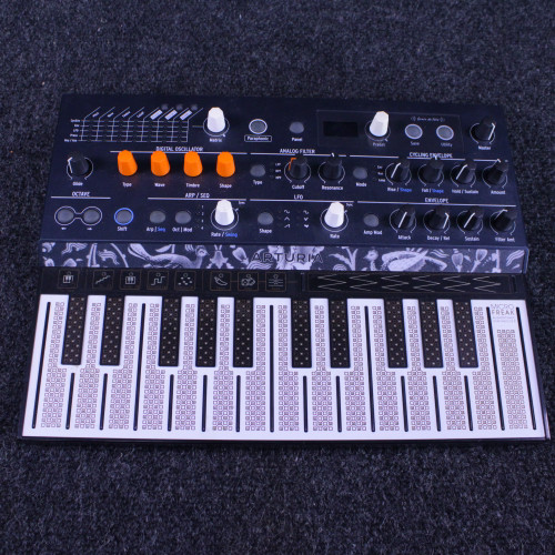 Vist Large View of Product Image Which is Used Arturia MICROFREAK SYNTH W/ PWR 25-Key Synthesizer 25-Key