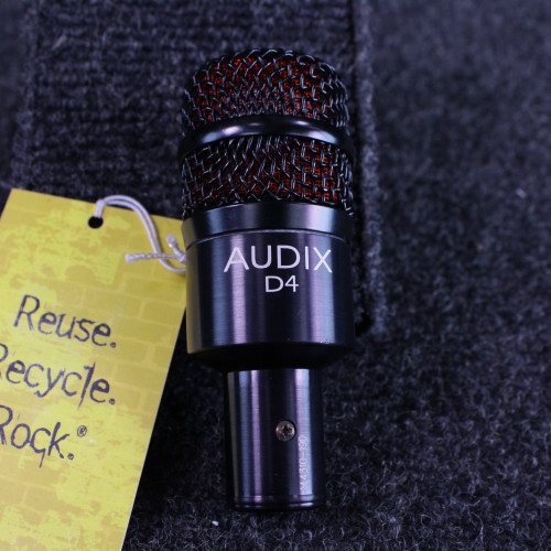 Vist Large View of Product Image Which is Used Audix D4 DRUM MICROPHONE DYNAMIC Dynamic Microphone