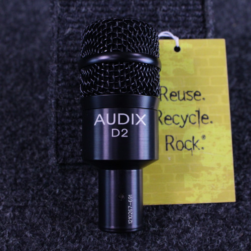 Vist Large View of Product Image Which is Used Audix D2 DRUM MICROPHONE DYNAMIC Dynamic Microphone