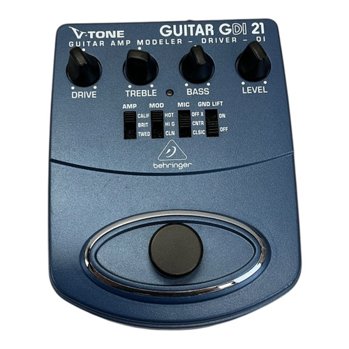Vist Large View of Product Image Which is Used Behringer V-tone GDI 21 Amp Modeling Pedal