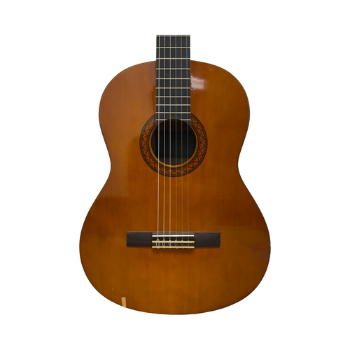 Vist Large View of Product Image Which is Used Yamaha C40 NYLON CLASSICAL Solid Top Acoustic Guitar Wood