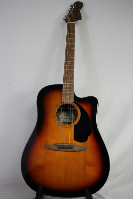 Vist Large View of Product Image Which is Used Fender CALIFORNIA STD REDONDO Laminate Top Acoustic Guitar Sunburst 6-String