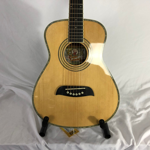 Vist Large View of Product Image Which is Used Oscar Schmidt OGHS-A Laminate Top Acoustic Guitar Natural 6-String