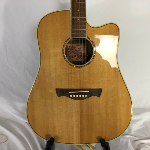 Vist Large View of Product Image Which is Used Tagima VANCOUVER NON EQ Laminate Top Acoustic Guitar Natural